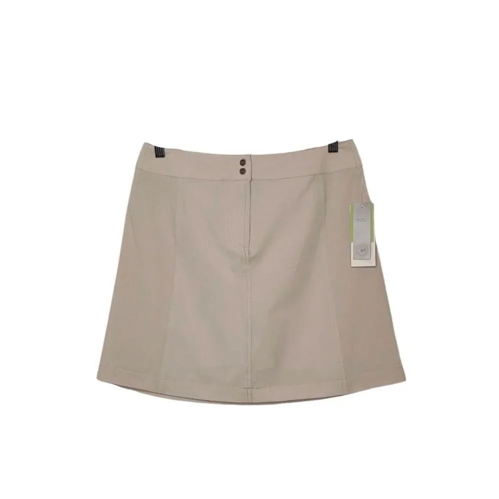 Liz Claiborne Lizgolf Tan Performance Skorts Size 4 - Picture 2 of 7
